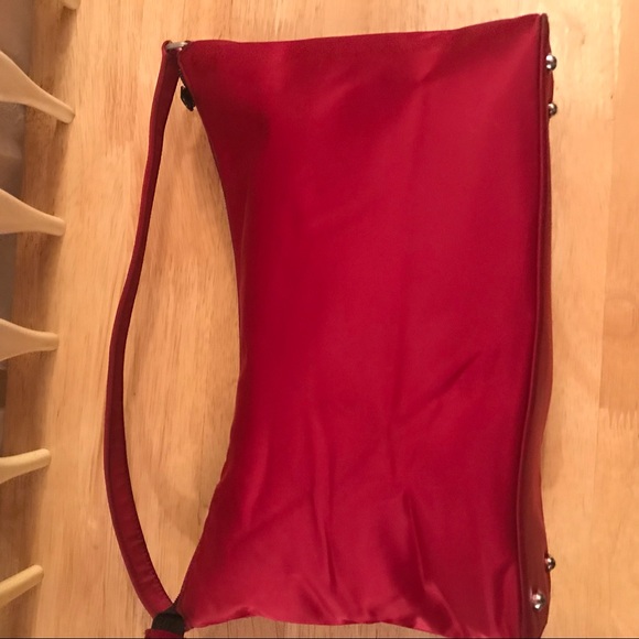 Authentic Kate Spade Ruby Red Nylon Purse - Picture 4 of 5